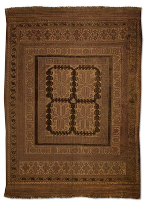 Tapis Kelim - Vieux - 276 x 182 cm - marron