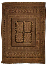 Tapis Kelim - Vieux - 276 x 182 cm - marron