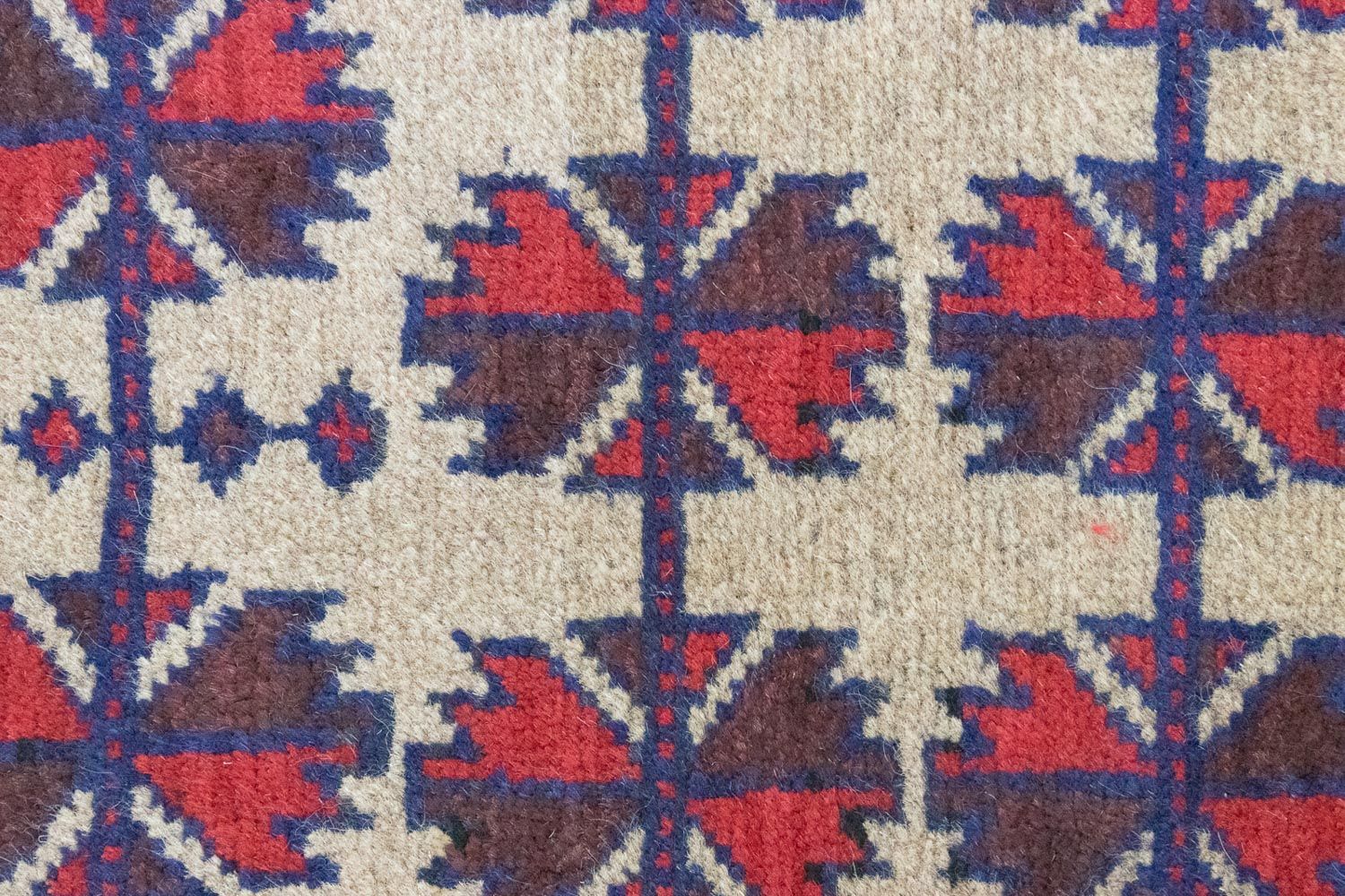 Tapis Belutsch - 126 x 80 cm - beige