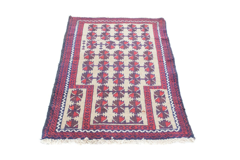 Tapis Belutsch - 126 x 80 cm - beige