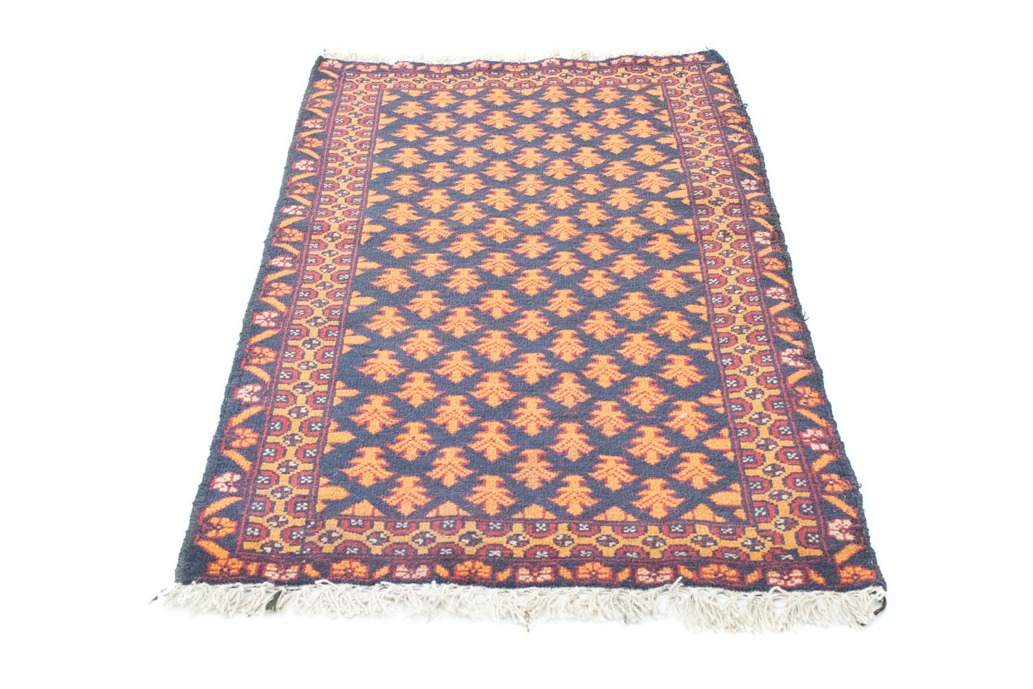 Tapis Belutsch - 133 x 80 cm - bleu