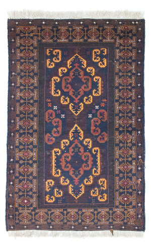 Tapis Belutsch - 134 x 81 cm - marron