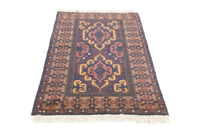 Tapis Belutsch - 134 x 81 cm - marron