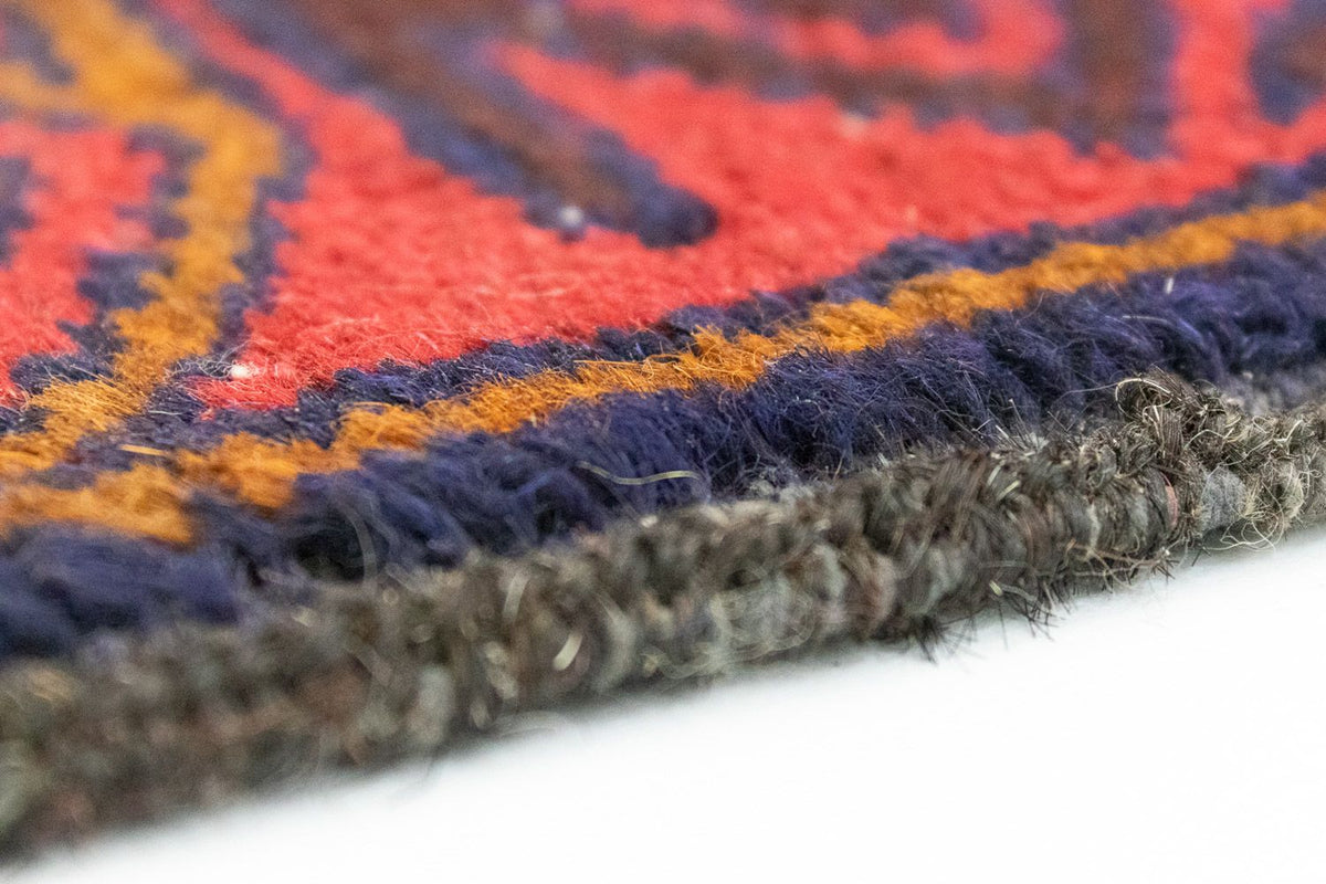 Tapis Belutsch - 128 x 84 cm - rouge