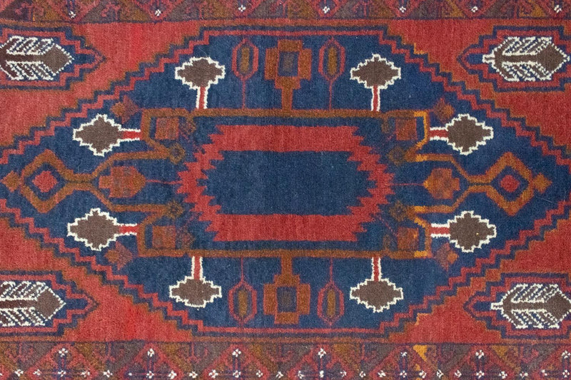 Tapis Belutsch - 131 x 82 cm - bleu