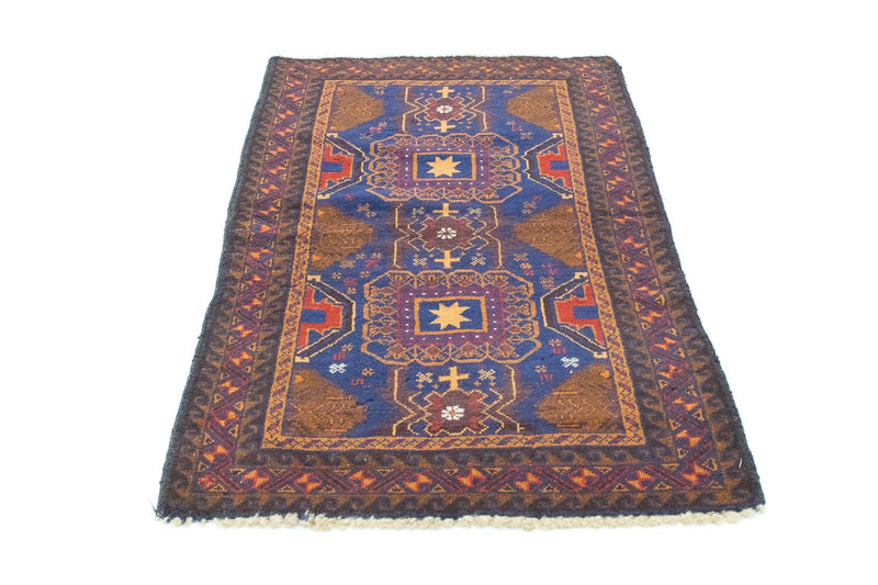 Tapis Belutsch - 137 x 81 cm - bleu