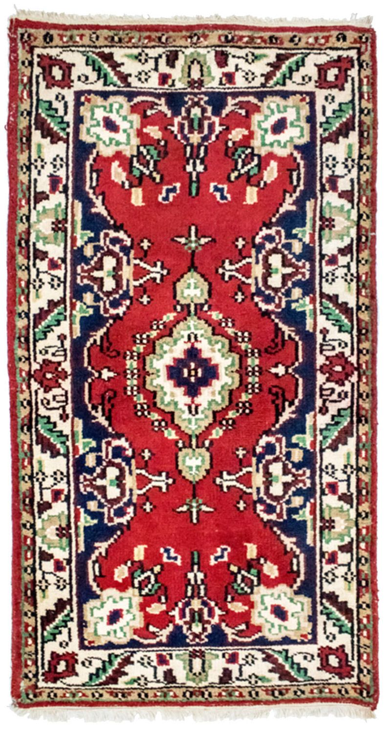Tapis oriental - 160 x 90 cm - rouge