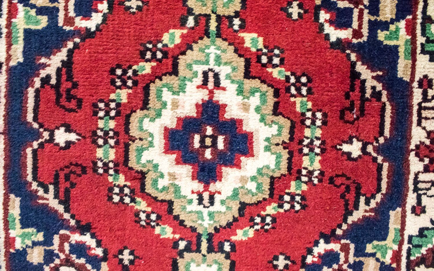 Tapis oriental - 160 x 90 cm - rouge