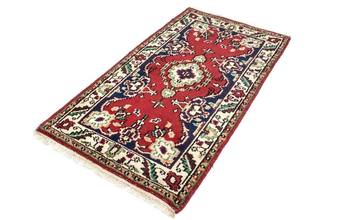 Tapis oriental - 160 x 90 cm - rouge