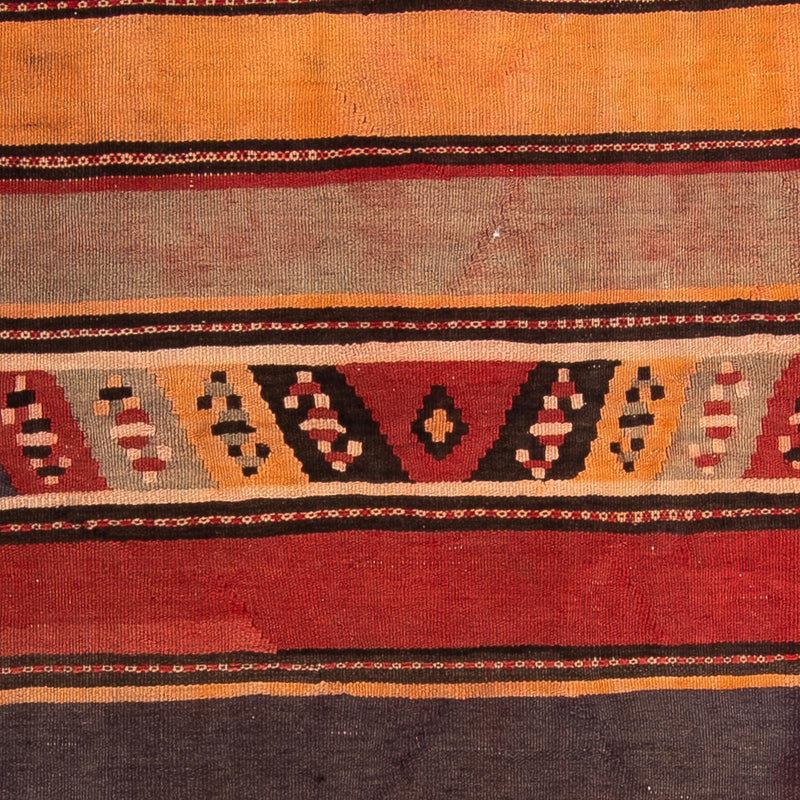 Tapis de couloir Tapis Kelim - Vieux - 310 x 150 cm - multicolore
