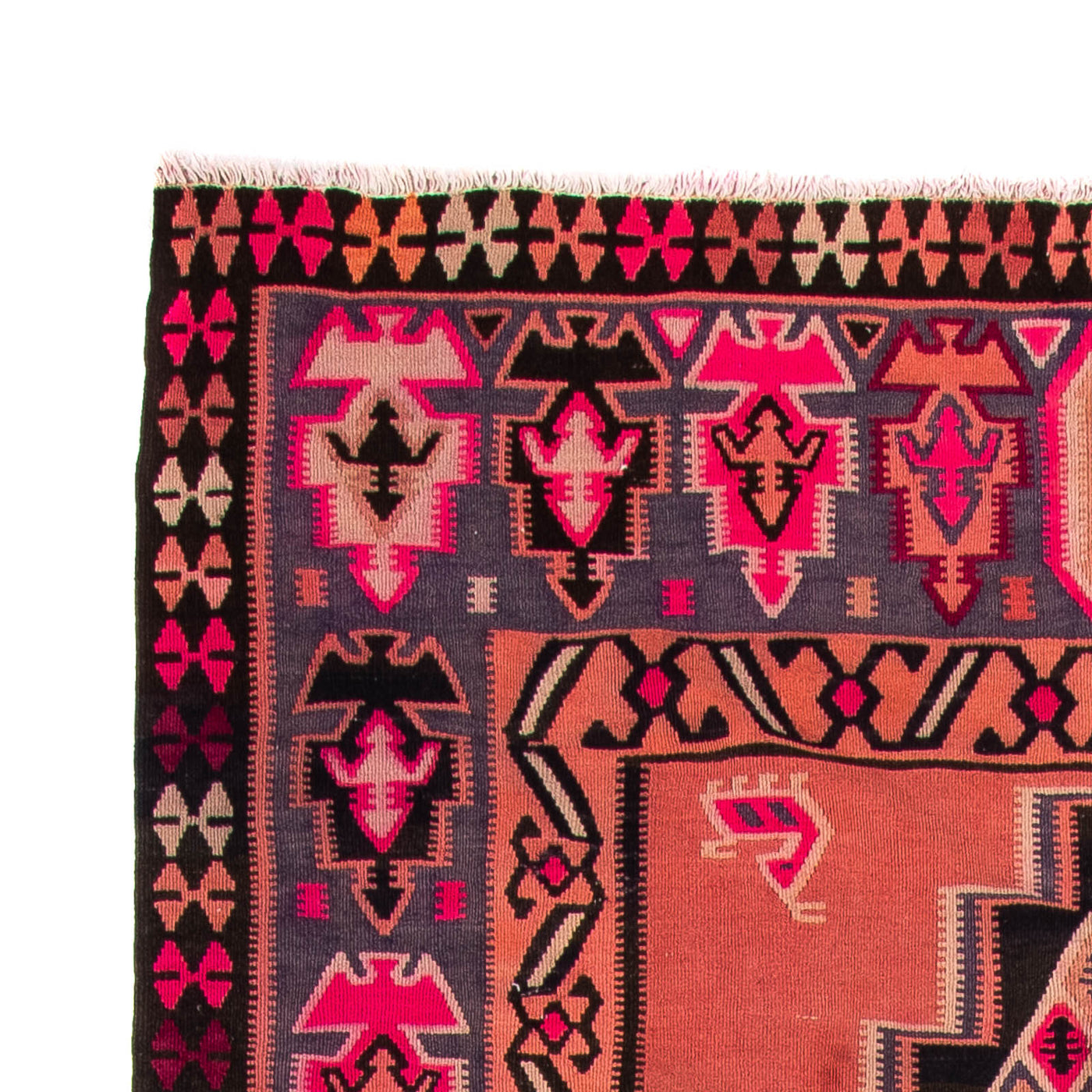 Kilim ancien Tapis 380x160cm