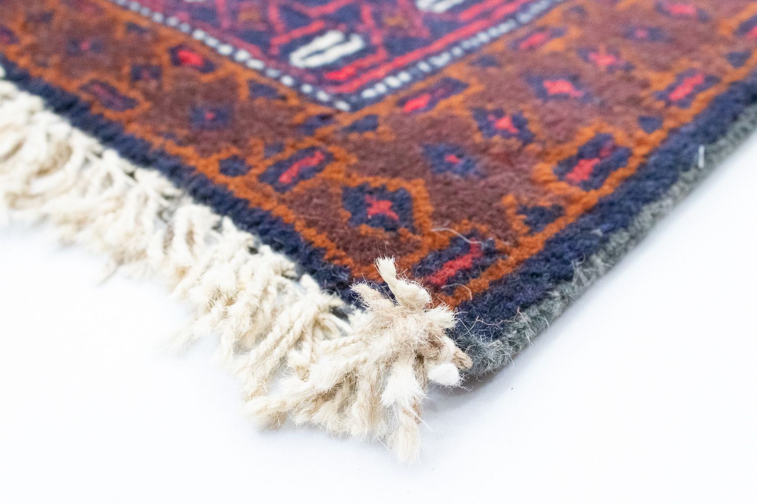 Tapis Belutsch - 133 x 82 cm - bleu