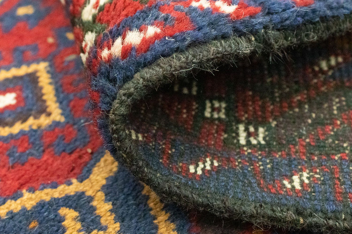 Tapis Belutsch - 136 x 89 cm - bleu