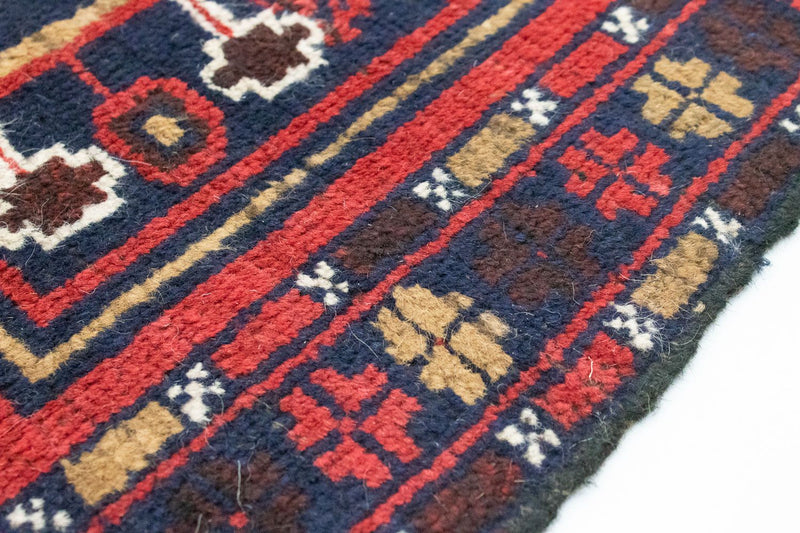 Tapis Belutsch - 127 x 77 cm - bleu