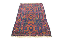 Tapis Belutsch - 135 x 81 cm - bleu