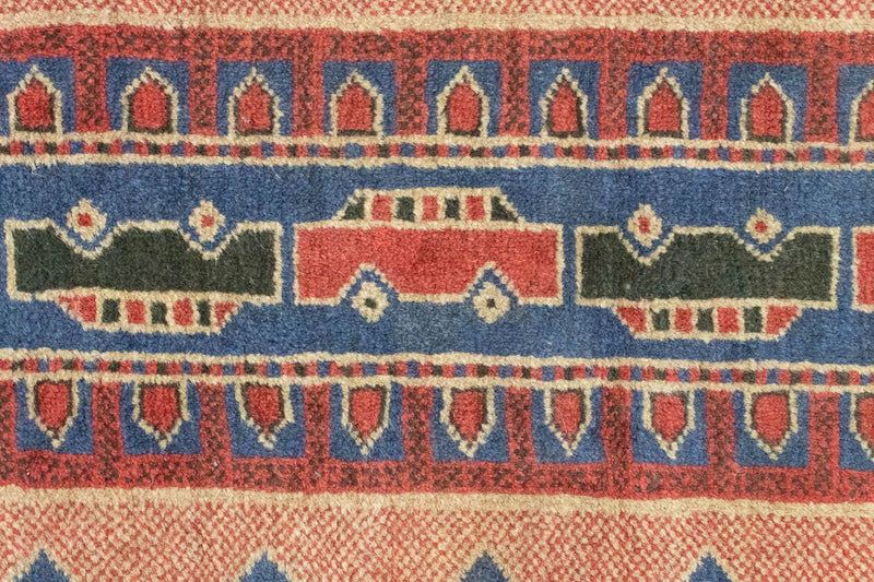 Tapis Belutsch - 160 x 84 cm - bleu