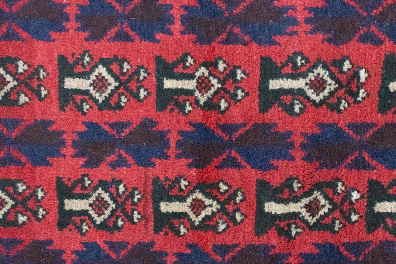 Tapis Belutsch - 126 x 73 cm - rouge