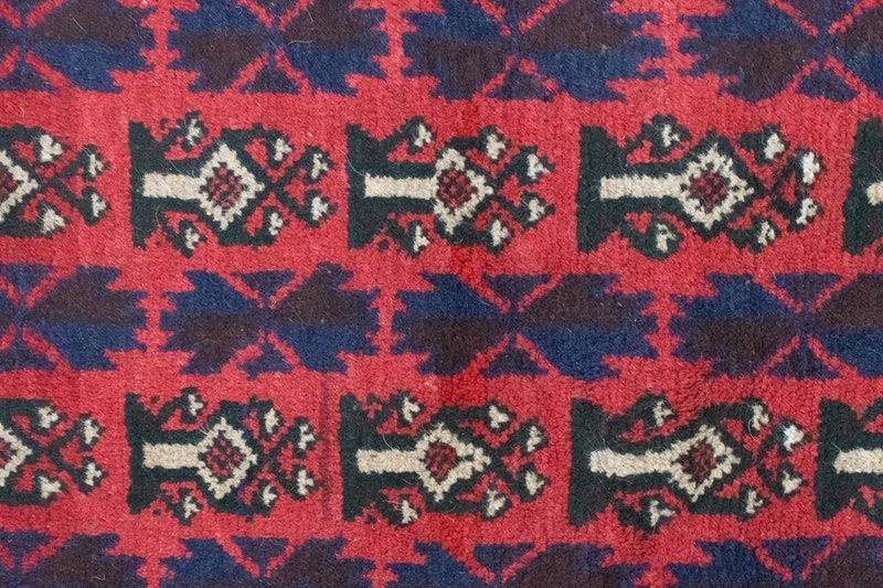 Tapis Belutsch - 126 x 73 cm - rouge