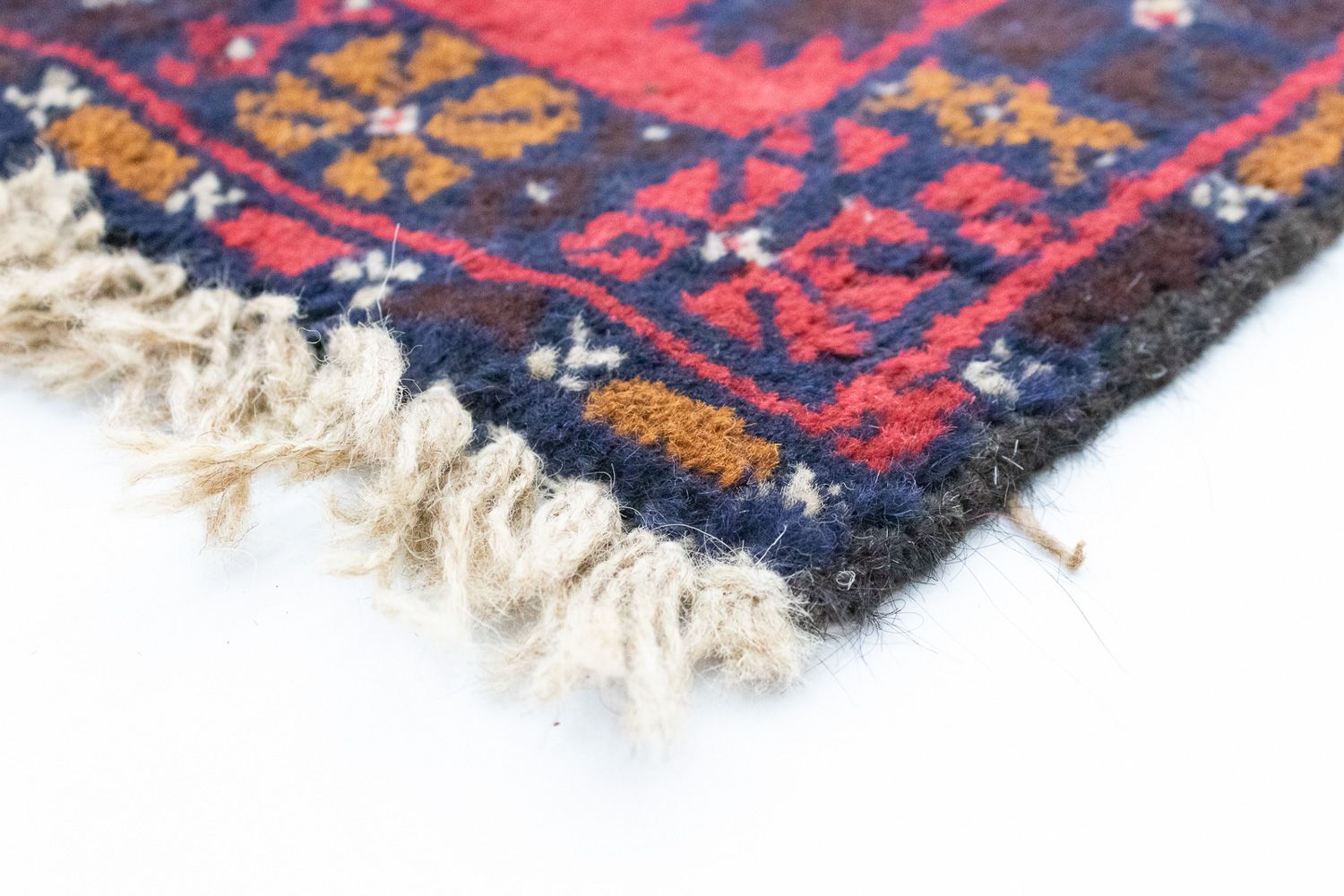 Tapis Belutsch - 126 x 73 cm - rouge