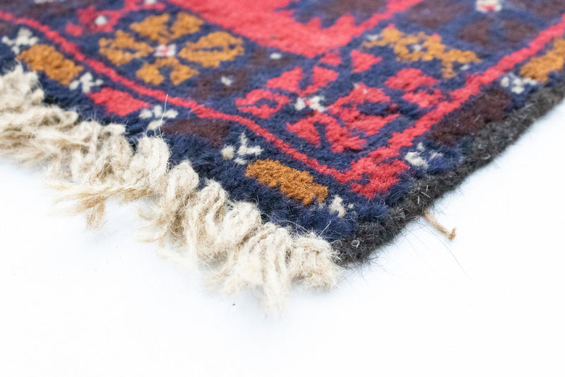Tapis Belutsch - 126 x 73 cm - rouge