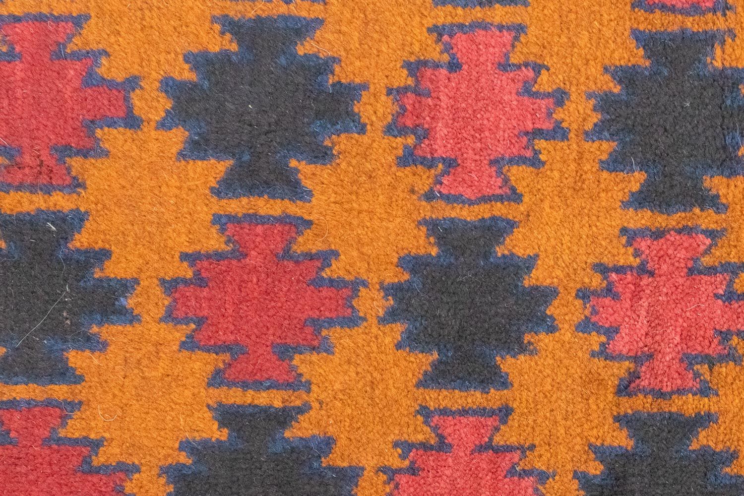 Tapis Belutsch - 126 x 77 cm - orange