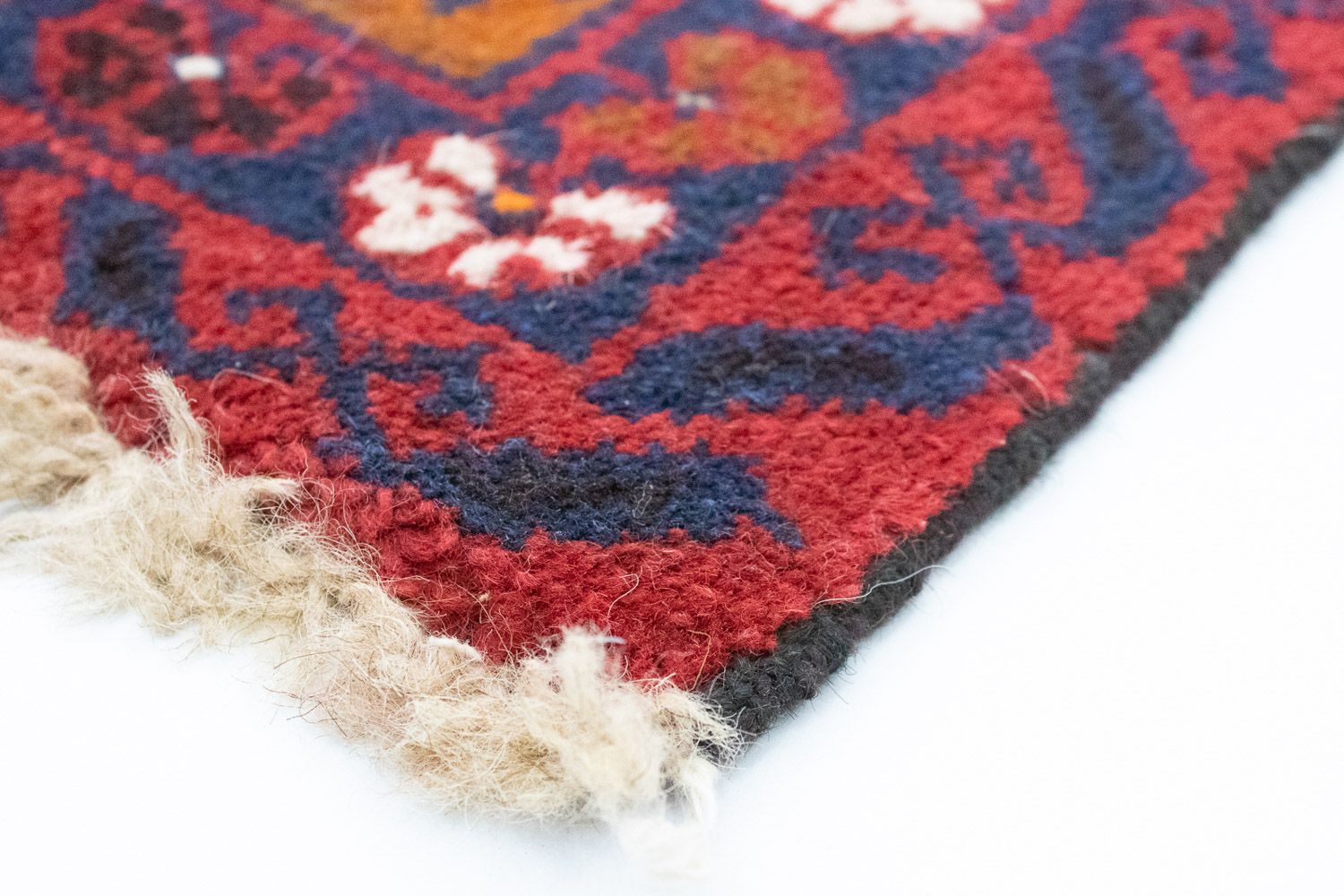 Tapis Belutsch - 126 x 77 cm - orange