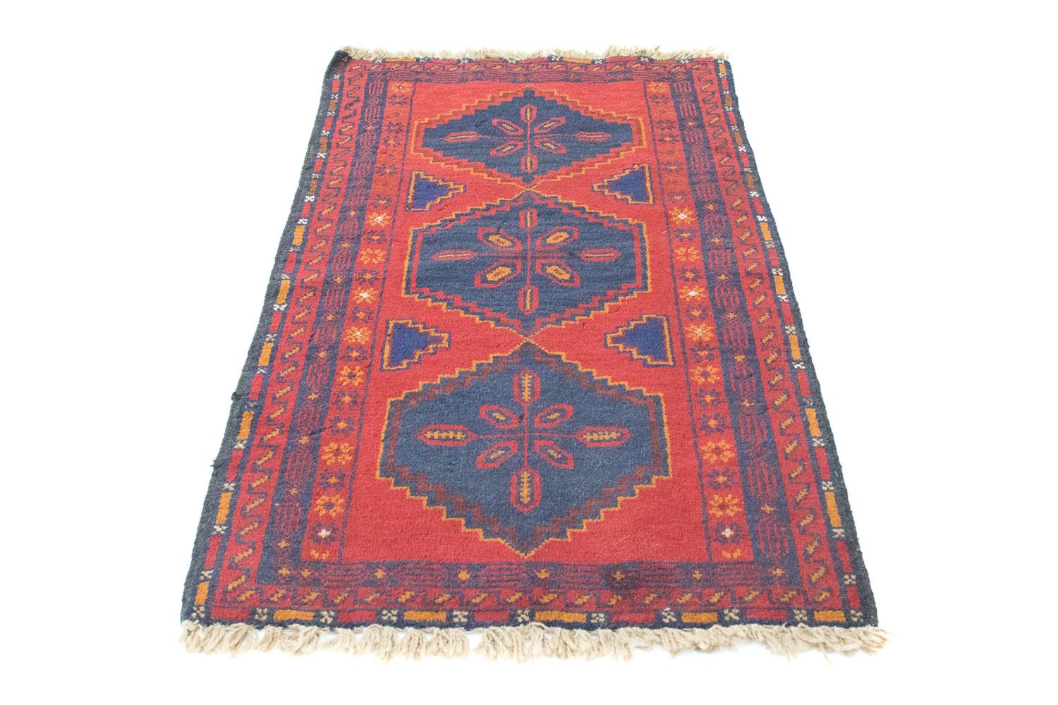 Tapis Belutsch - 131 x 78 cm - rouge