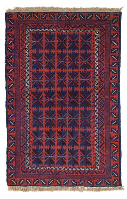 Tapis Belutsch - 137 x 84 cm - bleu