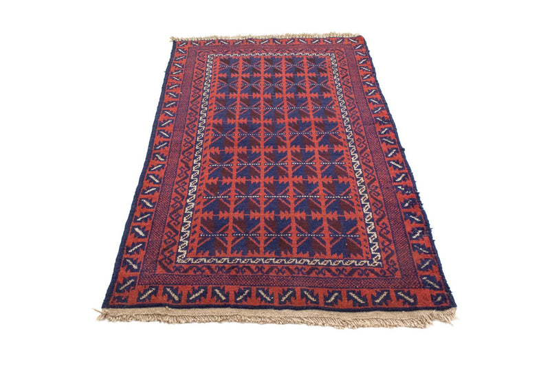 Tapis Belutsch - 137 x 84 cm - bleu