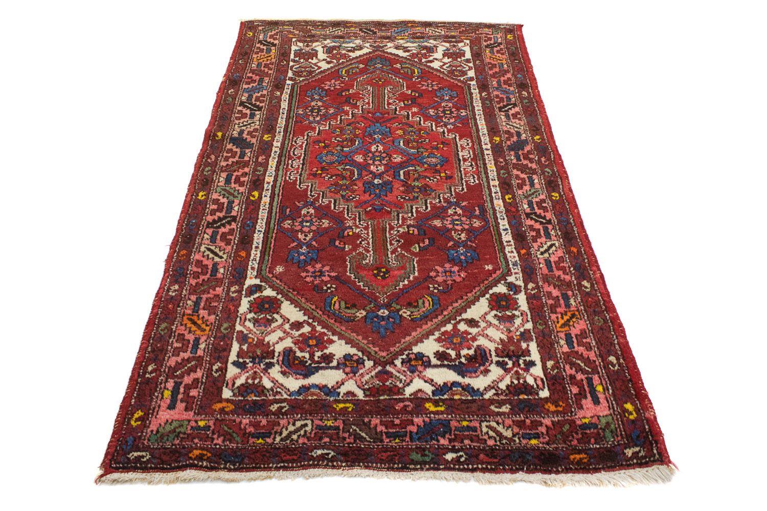 Tapis persan - Nomadic - 188 x 108 cm - rouge