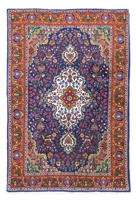 Tapis persan - Tabriz - 160 x 105 cm - bleu