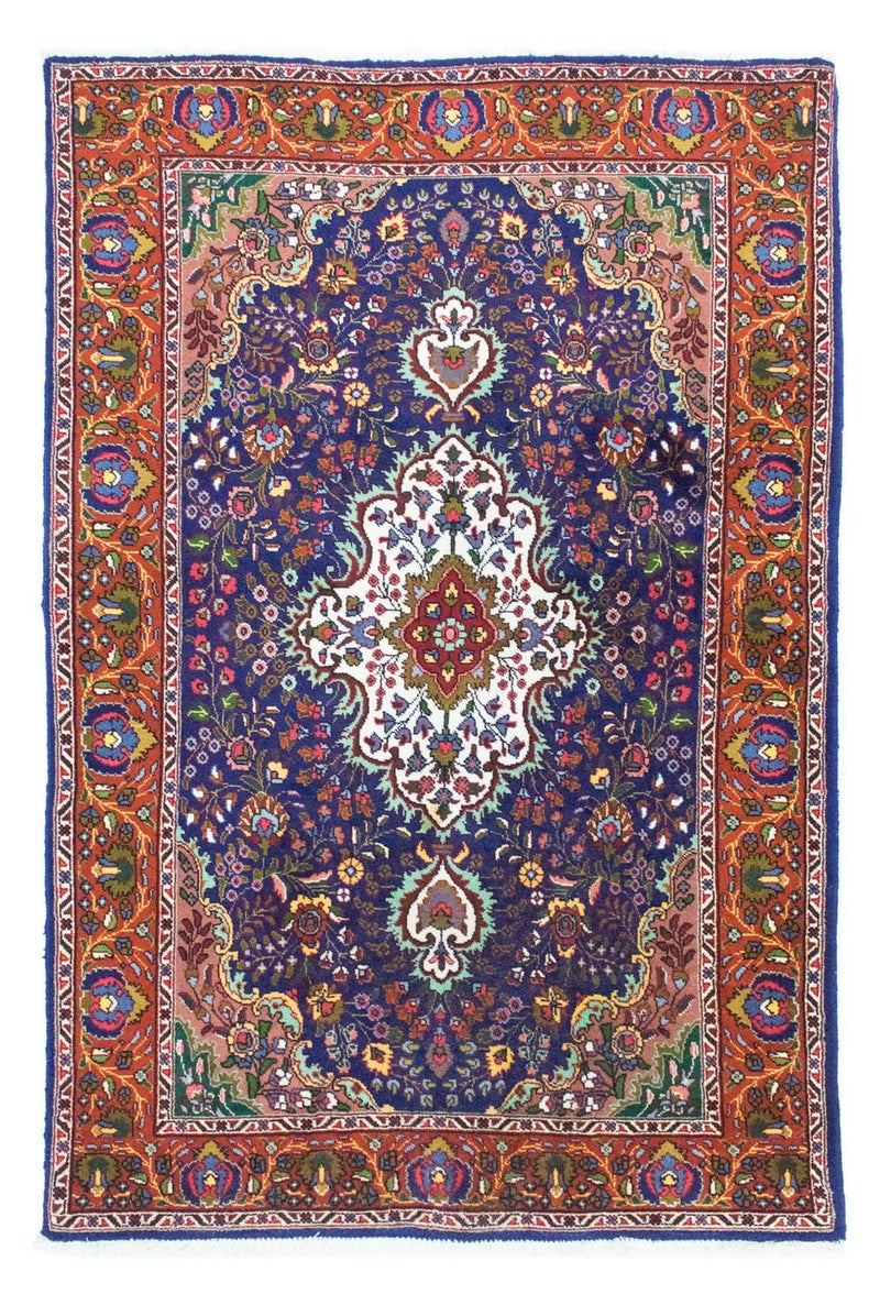 Tapis persan - Tabriz - 160 x 105 cm - bleu