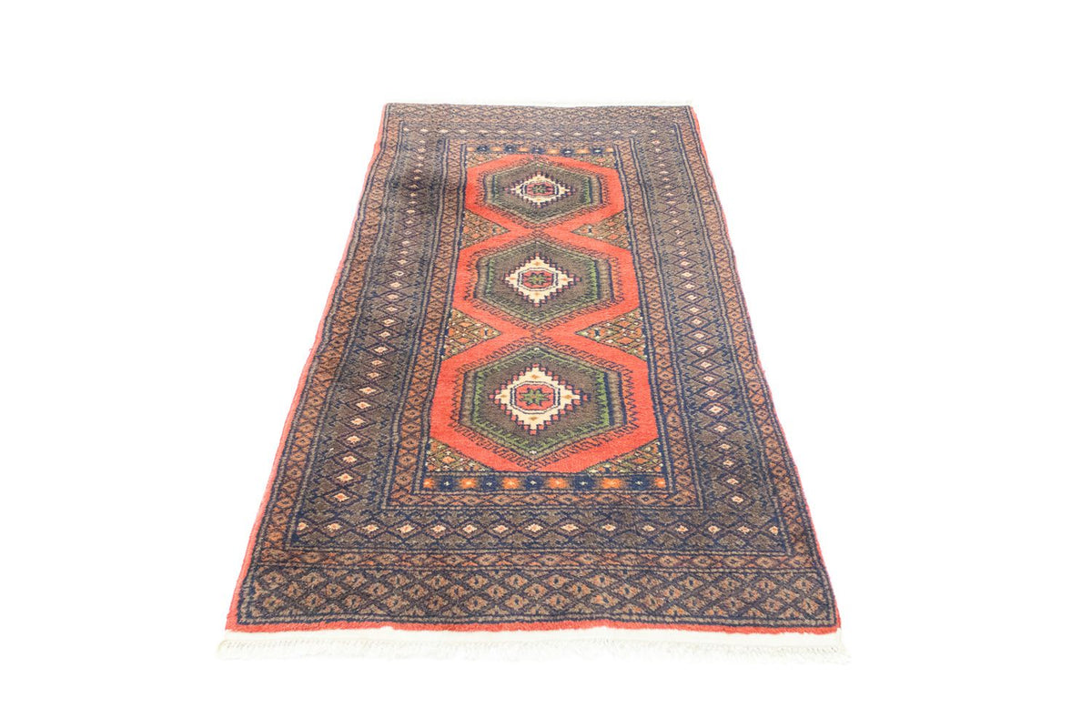Tapis persan - Nomadic - 146 x 75 cm - rouge