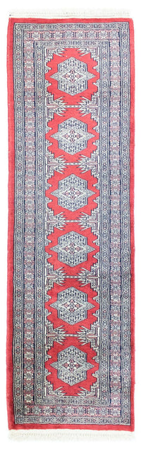 Tapis de couloir Tapis Pakistani - 160 x 50 cm - rouge