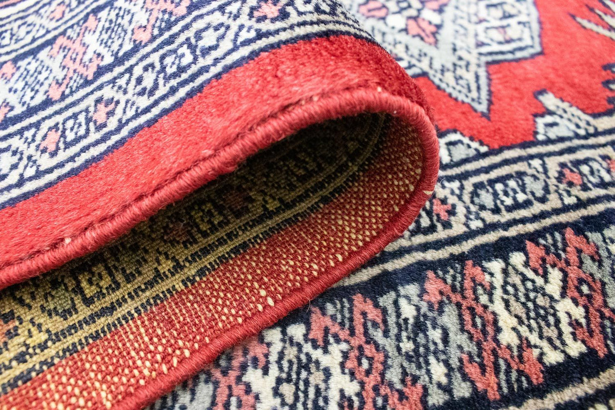 Tapis de couloir Tapis Pakistani - 160 x 50 cm - rouge