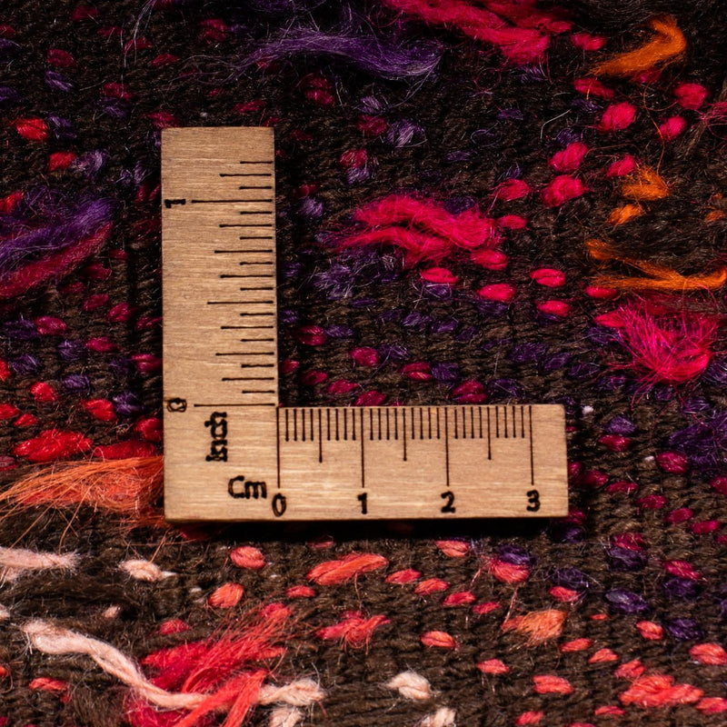 Tapis de couloir Tapis Kelim - Vieux - 380 x 70 cm - multicolore