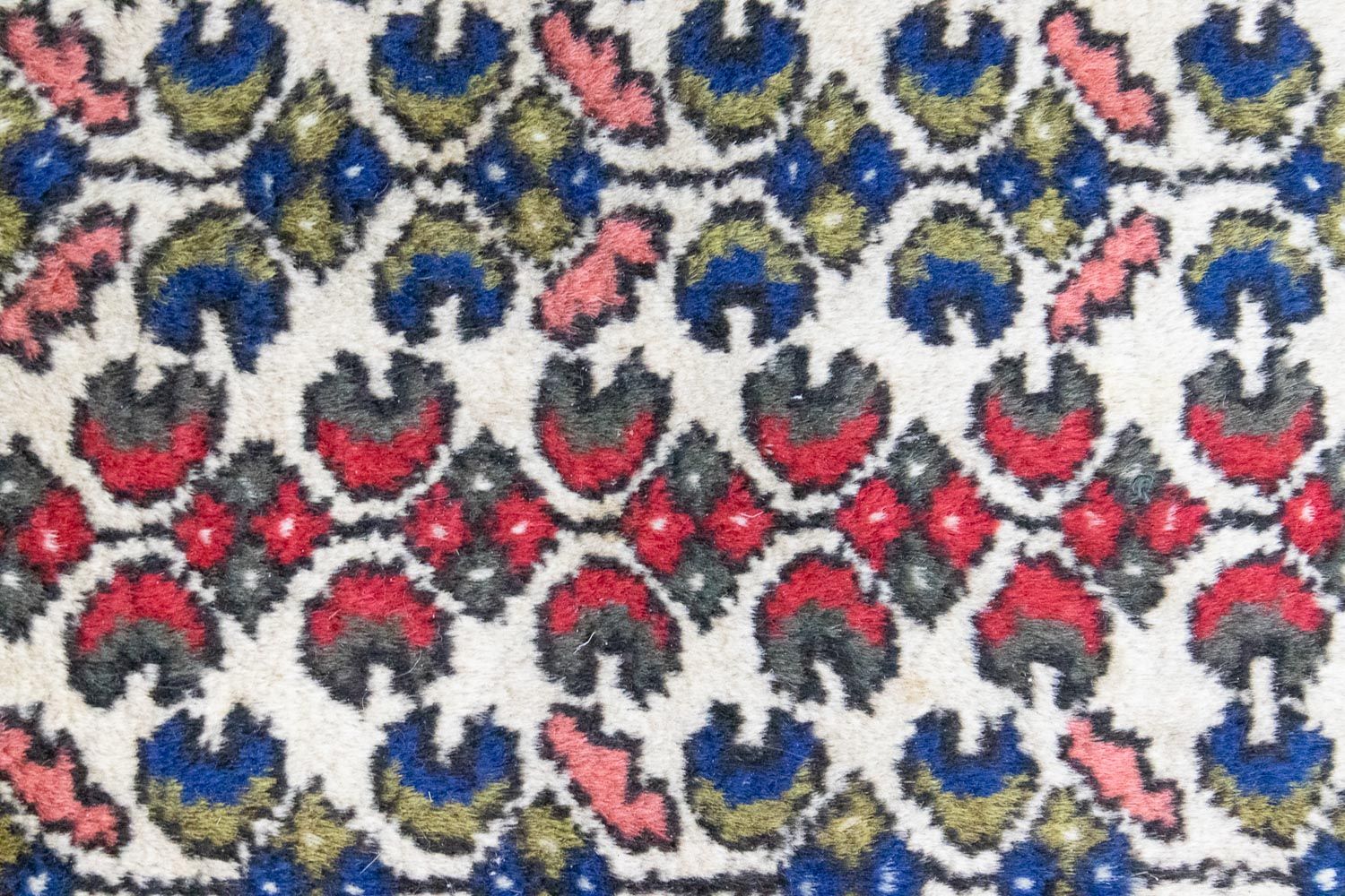 Tapis persan - Nomadic - 197 x 93 cm - bleu