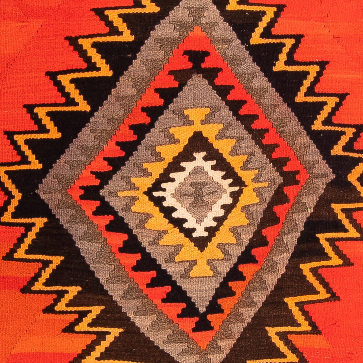 Tapis de couloir Tapis Kelim - Vieux - 275 x 140 cm - multicolore