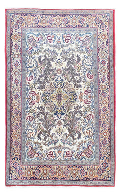 Tapis persan - Ghom - 166 x 105 cm - beige