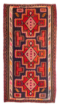 Tapis Kelim - Vieux - 280 x 162 cm - multicolore