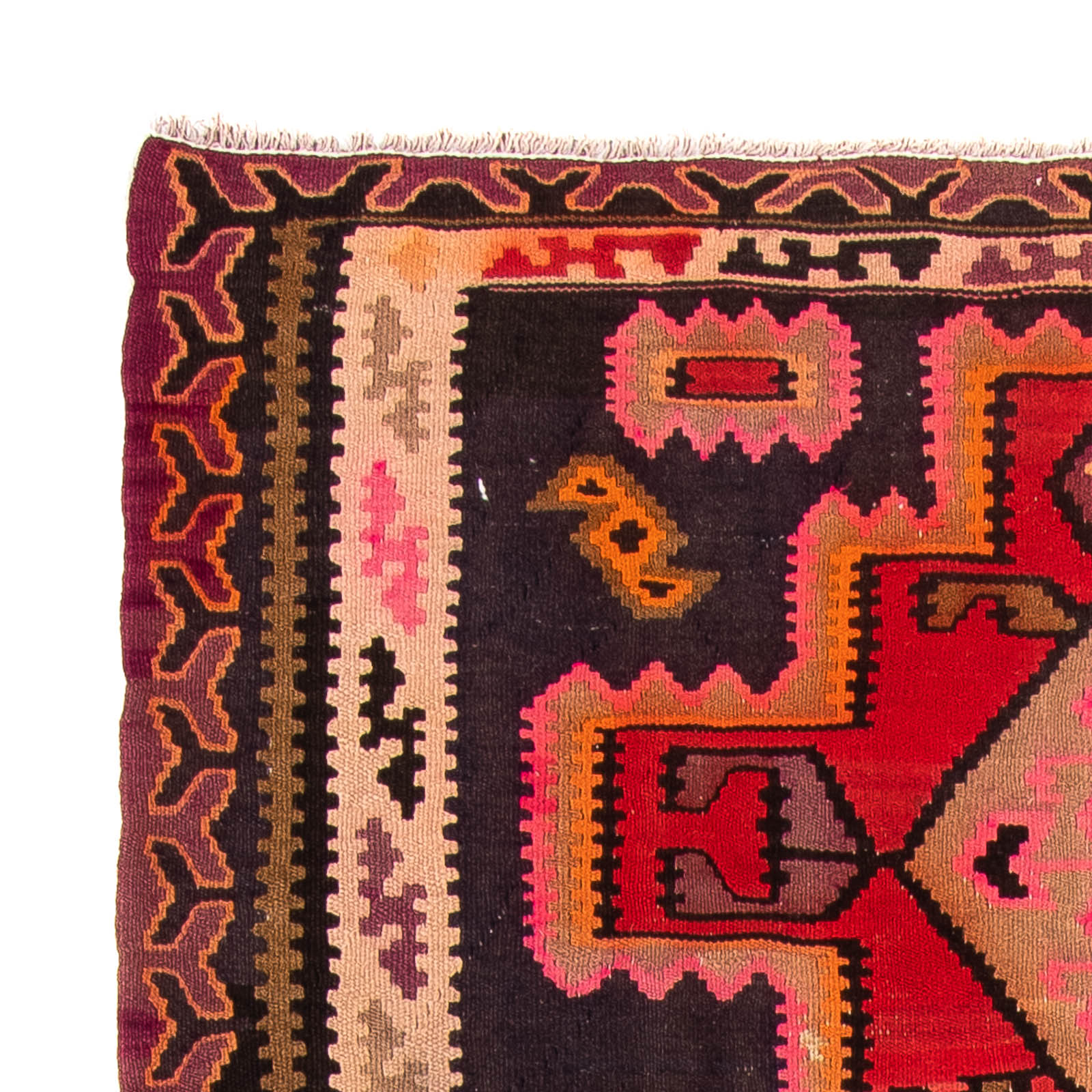 Tapis Kelim - Vieux - 280 x 162 cm - multicolore