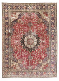Tapis persan - Tabriz - 330 x 246 cm - rouge