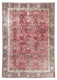 Tapis persan - Tabriz - 323 x 225 cm - rouge