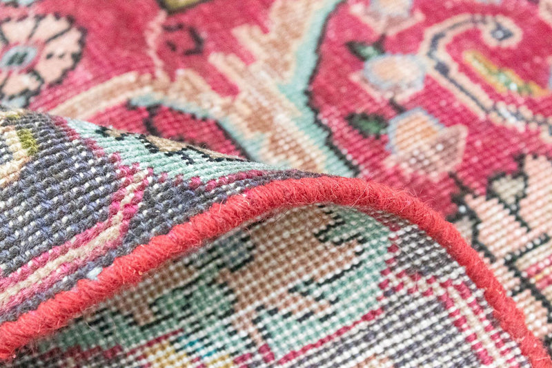 Tapis persan - Tabriz - 323 x 225 cm - rouge