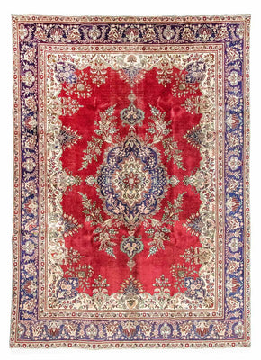 Tapis persan - Tabriz - 387 x 290 cm - rouge