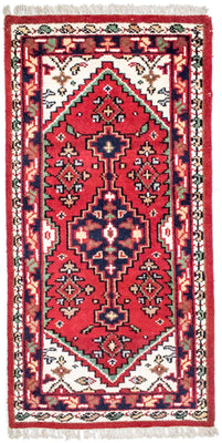 Tapis oriental - 160 x 90 cm - rouge