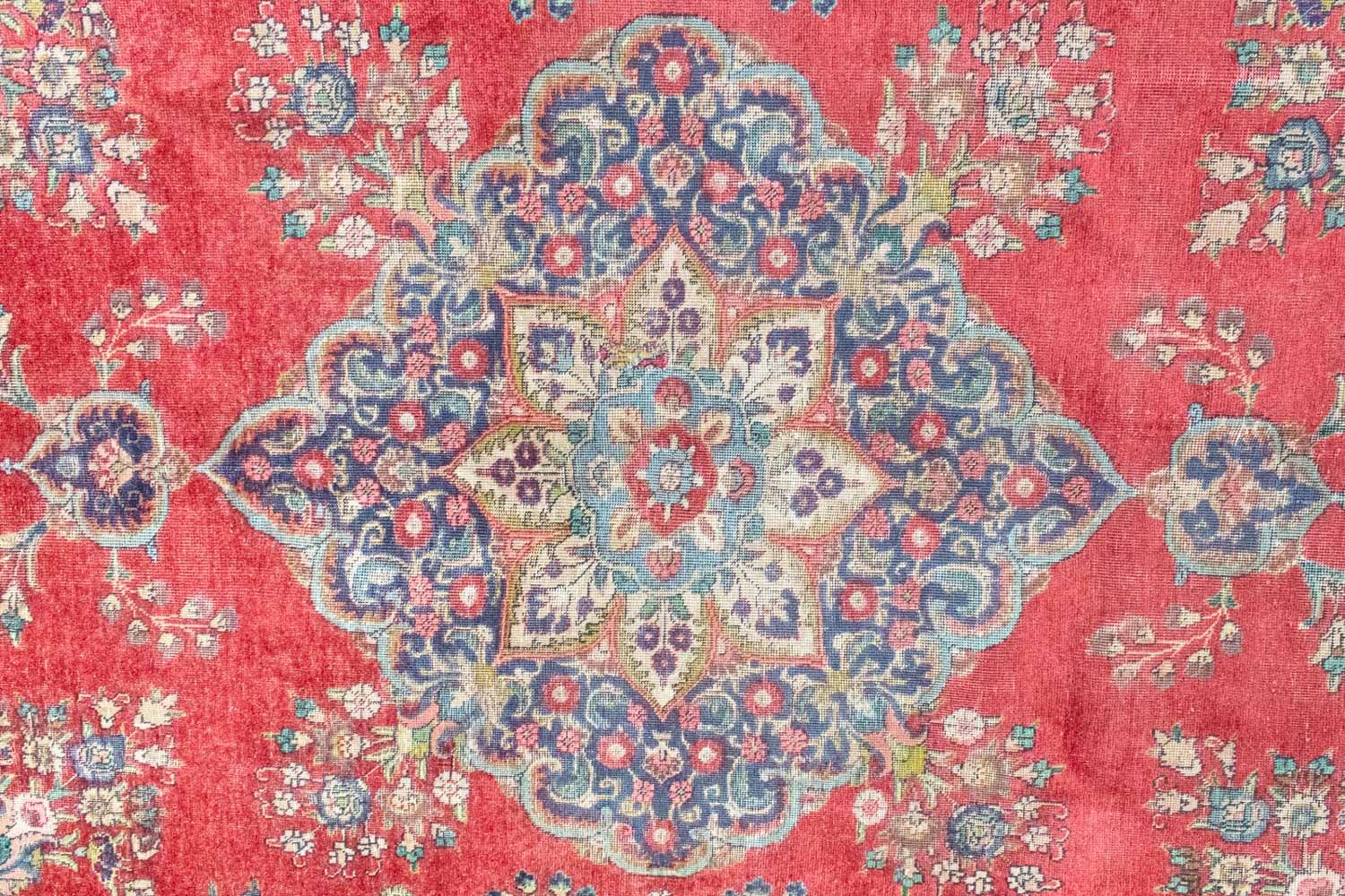 Tapis persan - Tabriz - 365 x 278 cm - rouge