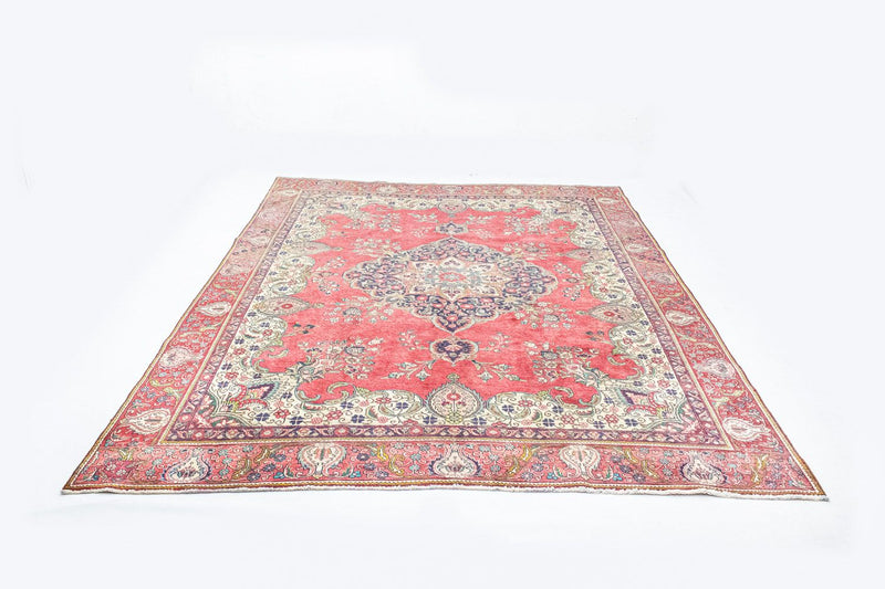 Tapis persan - Tabriz - 365 x 278 cm - rouge