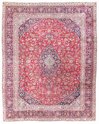 Tapis persan - Keshan - 367 x 282 cm - rouge