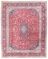Tapis persan - Keshan - 367 x 282 cm - rouge